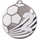 Medaila MD2450 / S-strieborná Futbal