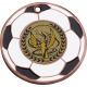 Medaila MMC5150 futbal / B + emblém Viktória holografický