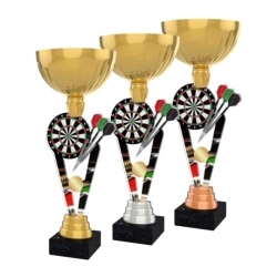 Pohár / Trofej ACUPGOLDM27 / GSB šípky / darts