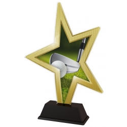 Trofej / figúrka STAR002M11 golf