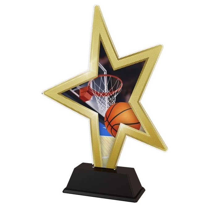 Trofej / figúrka STAR002M5 basketball